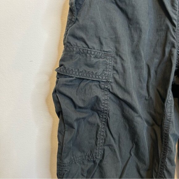 Aritzia Tna Squad Pocket Parachute Cargo Pants Baggy Black - Picture 3 of 10